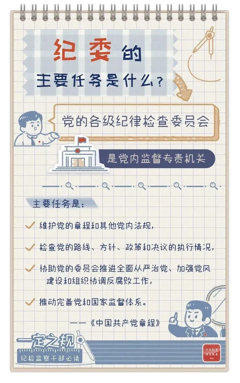 一定之规：纪委的主要任务是什么？